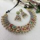 Kundan Dualtone Necklace Set