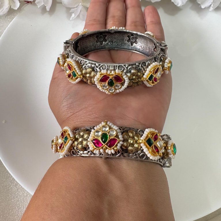 Kundan Fusion Dualtone Kada