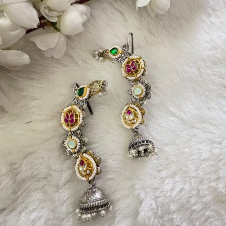 Kundan Fusion Earcuff