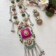 SLA Kundan Fusion Long Necklace Set
