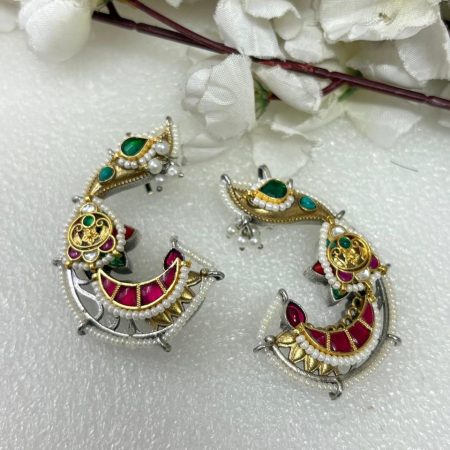 Kundan Fusion Earcuff