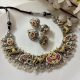 Kundan dualtone Necklace Set