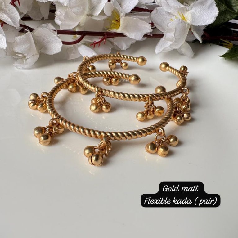 Premium quality Gold matt Kada