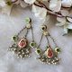 Kundan Fusion Long Earring