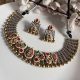 Dual-Tone Kundan Choker Set